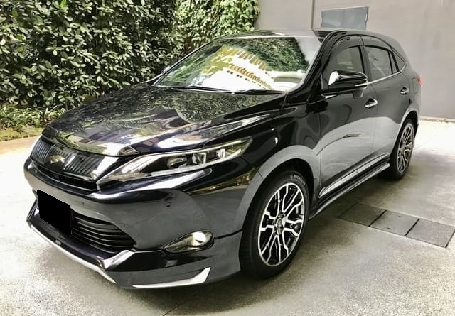 TOYOTA HARRIER DVD-REV-CAMRA-KEYLESS-SUNROOF 2015